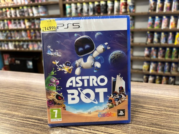 Astro Bot j Playstation 5 jtkszoftver