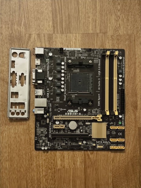 Asus A88XM Alaplap + H�tlap Hib�s/Fagyogat