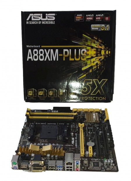 Asus A88XM-Plus alaplap FM2 / FM2+