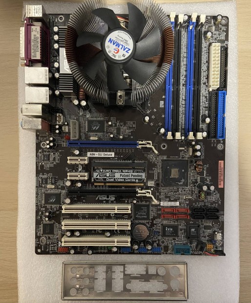 Asus A8N-SLI Deluxe - AMD Athlon 64 - Zalman processzor ht