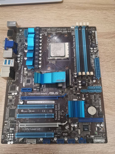 Asus AM3-as USB3-as alaplap, 6 magos processzorokhoz !!
