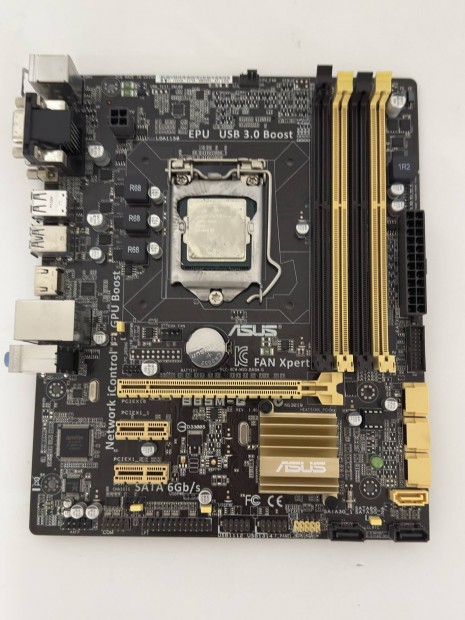 Asus B85M-G Alaplap és I5-4570 Processzor