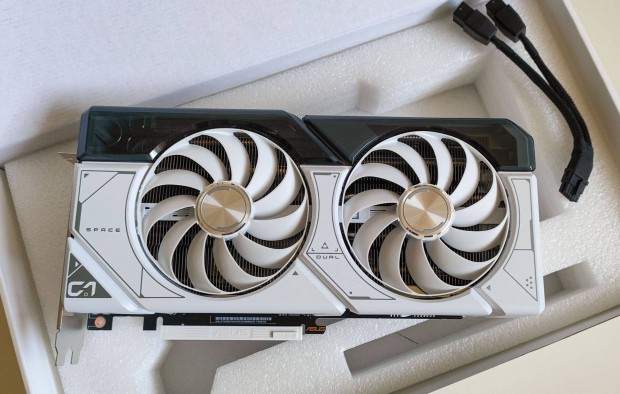 Asus Dual Geforce Rtx 4070 Super, OC Edition White 12GB, 2 év garancia
