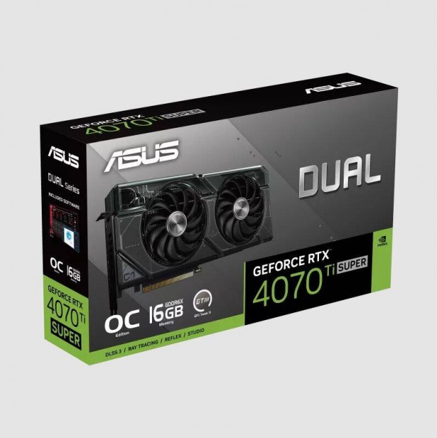 Asus Dual Rtx 4070 Ti Super OC 16GB Gddr6X (Garancilis)