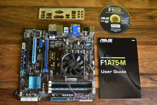 Asus F1A75-M, AMD A6-3500, 8GB DDR3 RAM