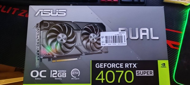 Asus Geforce 4070 Super Elad