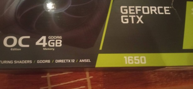 Asus Geforce Gtx 1650 videkrtya 4GB ram