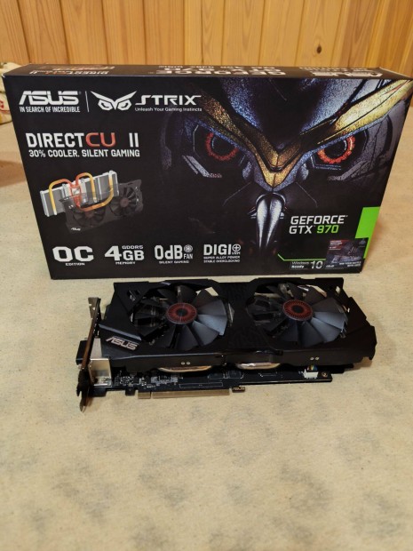 Asus Geforce Gtx 970 OC Directcu II 4GB Gddr5 256bit