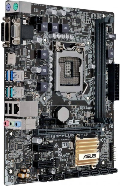 Asus H110M-PLUS Alaplap elad ajndk processzorral,h