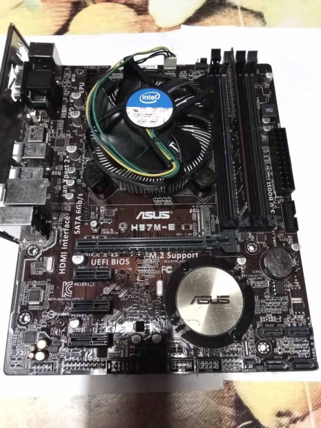 Asus H97M-E Intel H97 LGA1150,,I5-4440 Proci 2GB DDR3 Mem