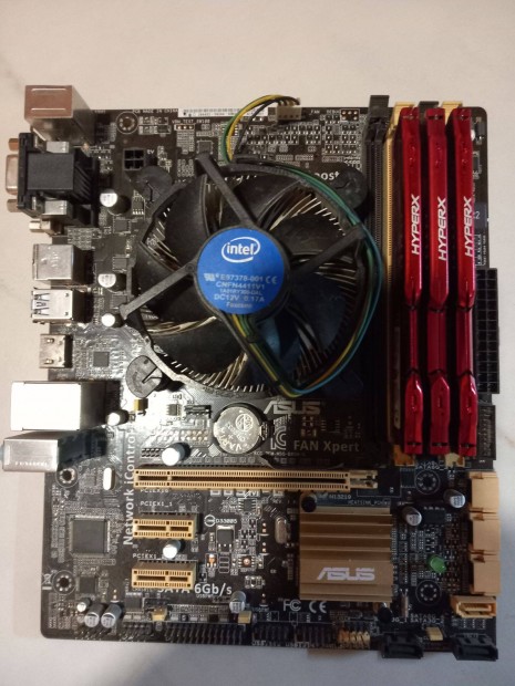 Asus Haswell 1150 alaplap + i5 processzor + DDR3 ram