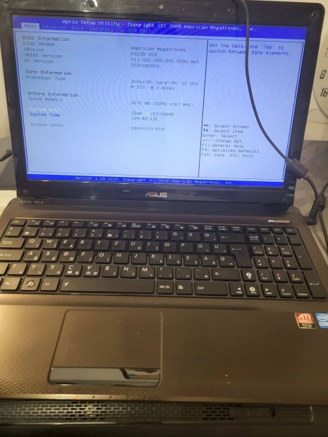 Asus I3 15" notebook