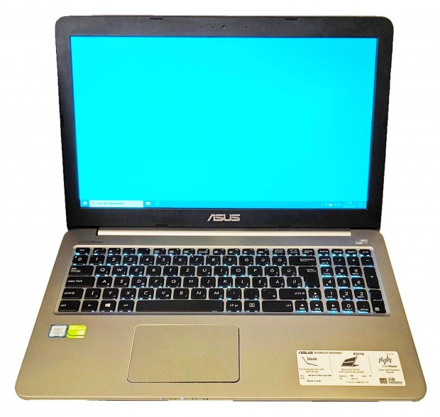 Asus K501UB-DM116D laptop, hibtlan, j akku, Windows 10 Pro (eredeti)