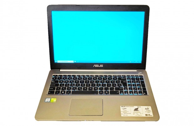 Asus K501UB-DM116D laptop, hibtlan, j akku, Windows 10 Pro (eredeti)