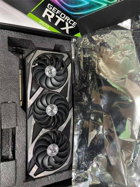 Asus ROG 3070 TI videokrtya