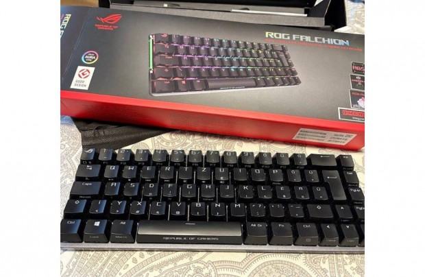 Asus ROG Falchion Wireless MX Red Magyar fekete