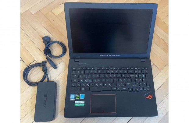 Asus ROG GL553V Brutl Gamer laptop i7 7700HQ Gtx 1050Ti 16GB Magyar