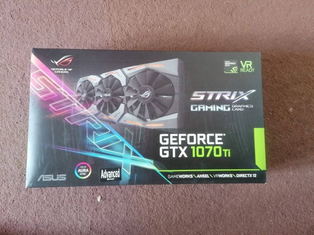 Asus ROG Strix 1070 ti videkrtya