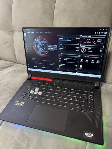 Asus ROG Strix G15 G513IC-HN013 gamer laptop