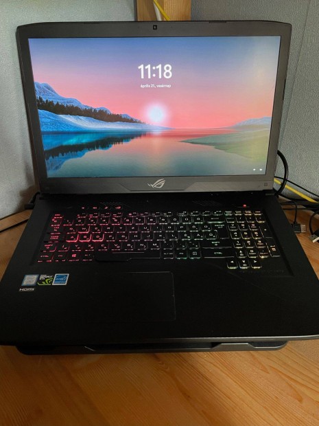 Asus ROG Strix GL703GE Gamer laptop