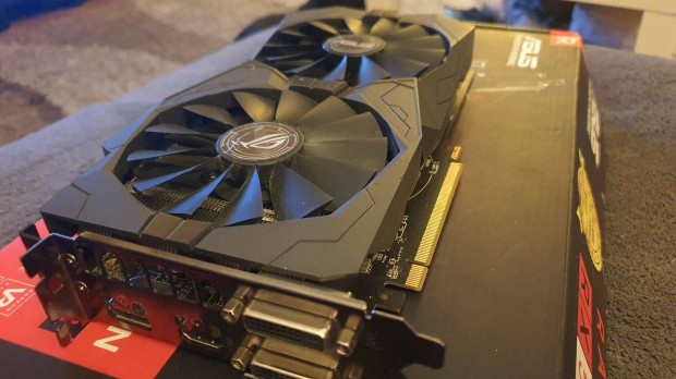 Asus ROG Strix RX 570 4GB Gddr5 256bit RX570 OC Videkrtya