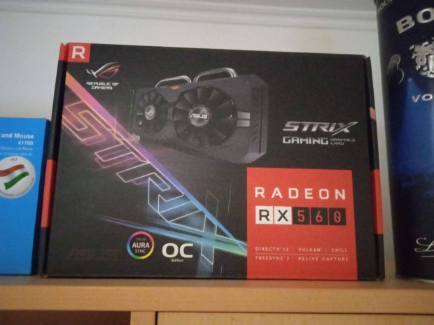 Asus ROG Strix Radeon RX560 OC 4GB Gddr5 Directx 12