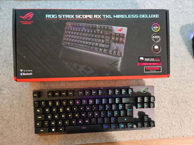 Asus ROG Strix Scope RX Tkl Deluxe / EU kioszts / Szmla+Garancia