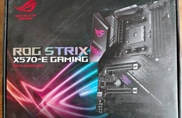 Asus ROG Strix X570-E Gaming Alaplap