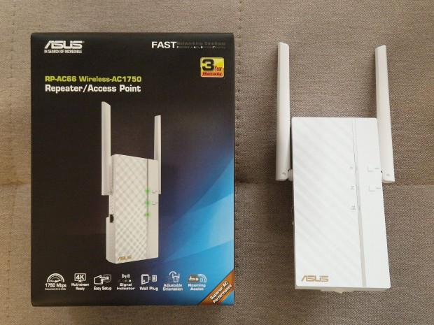 Asus RP-AC66 Wireless AC1750 jelerst/access point