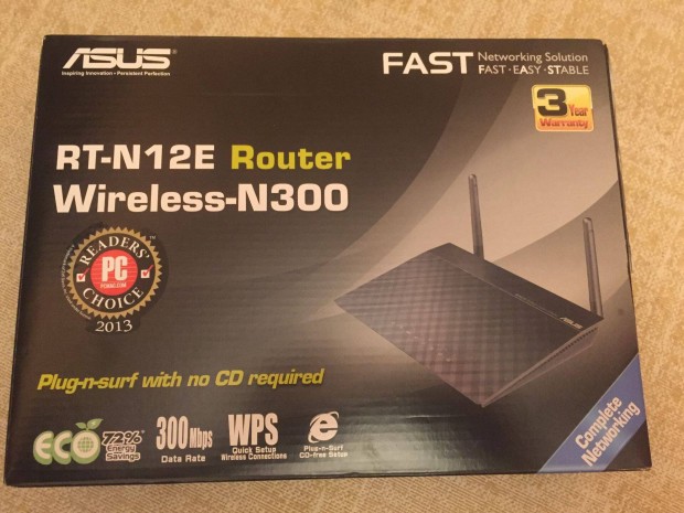 Asus RTN12-E vezetk nlkli Router