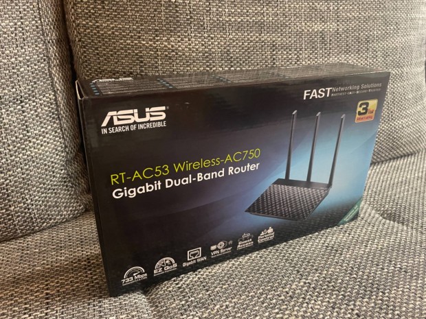 Asus RT-AC53 Gigabit 2.4 & 5 GHz Wifi Router
