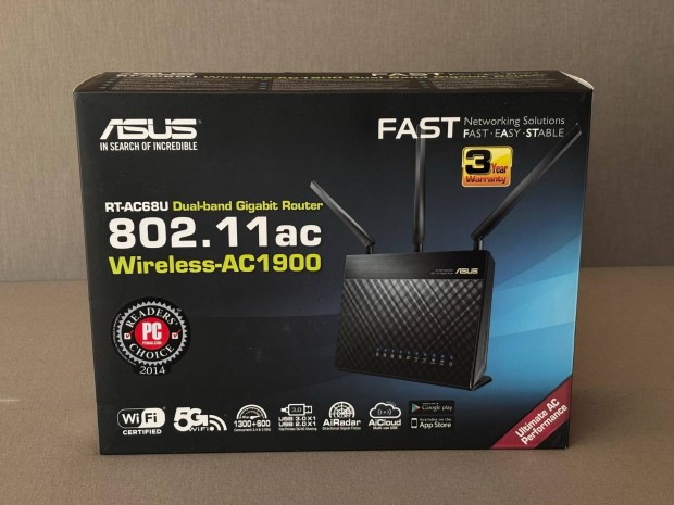 Asus RT-AC68U WiFi Router