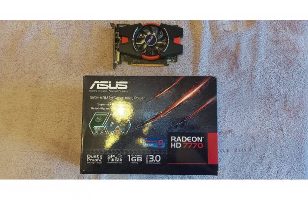 Asus Radeon HD7770 1GB Gddr5 videokrtya