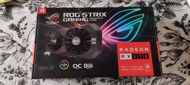 Asus Radeon RX 570 8GB videkrtya