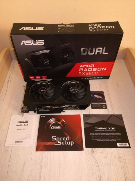 Asus Radeon RX 6600 8GB Gddr6 128bit (DUAL-RX6600-8G/90YV0GP0-M0NA00)