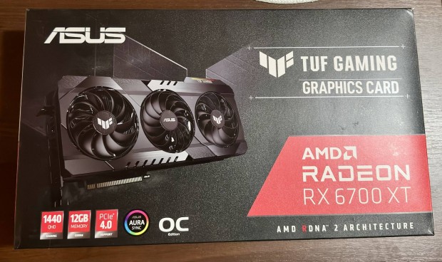 Asus Radeon RX 6700 XT Tuf Gaming GPU