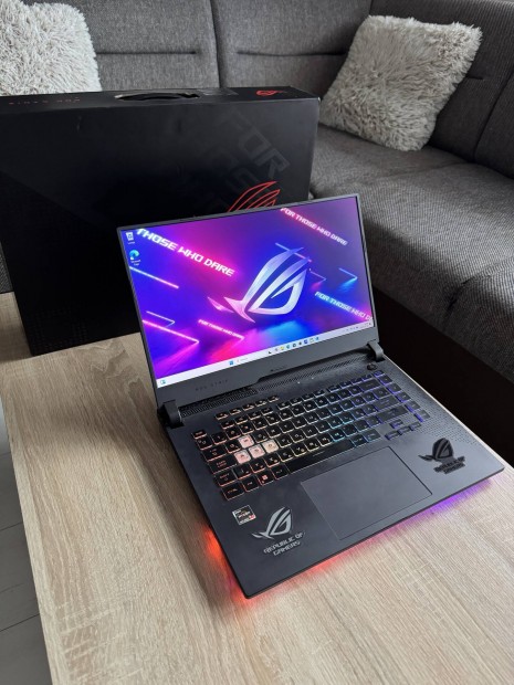 Asus Rog G513RC gamer laptop garancival