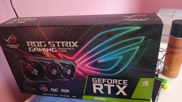 Asus Rog Strix 3090 24GB - beszmts - Nzd meg