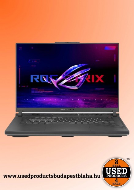 Asus Rog Strix G 16 gamer laptop | Used Products Budapest Blaha