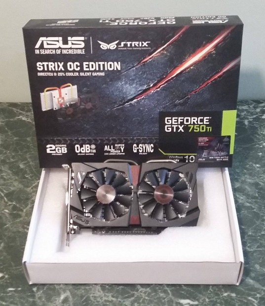 Asus Strix Geforce-Gtx750TI-OC gamer videkrtya