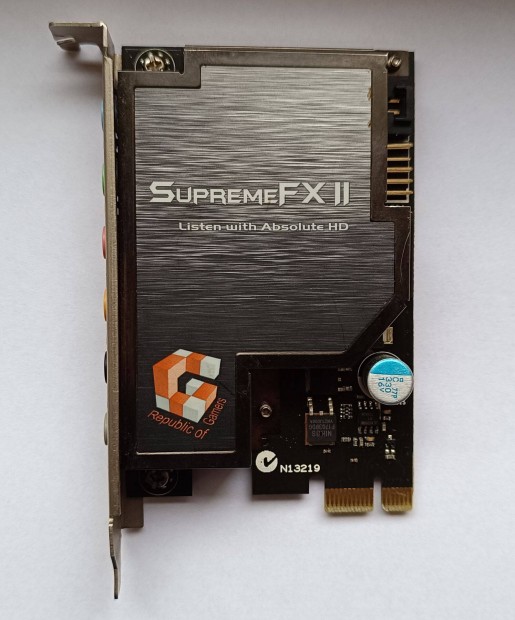 Asus Supreme FX II PCI-E 7.1 hangkrtya