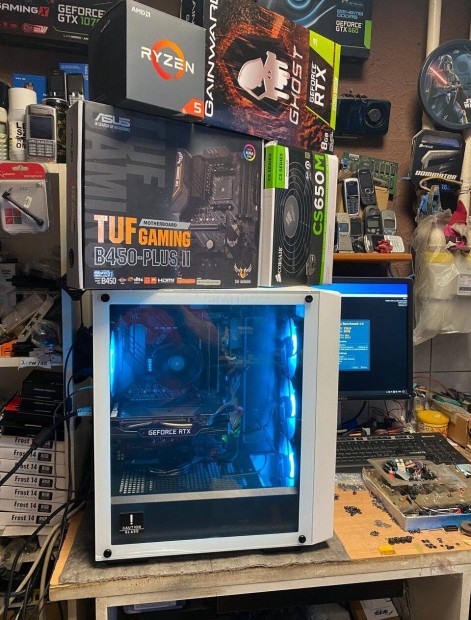 Asus Tuf AmD - Ryzen5 - s Gamer - Pc2 - Elad /Rtx2060/ !!