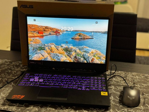 Asus Tuf F15 ( FX506H ) Gamer laptop, notebook