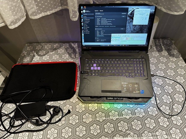 Asus Tuf F17 Gaming Laptop I5 Rtx 3050TI 16Gb Mem 1Tb Nvme