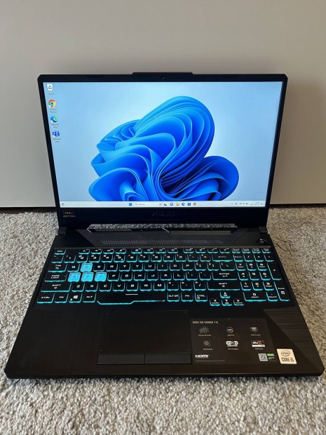 Asus Tuf Gamer Laptop Rtx3050 8/16GB RAM Ryzen5 144Hz Garancilis