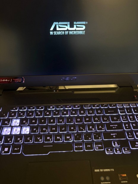 Asus Tuf Gaming F15 Gamer laptop