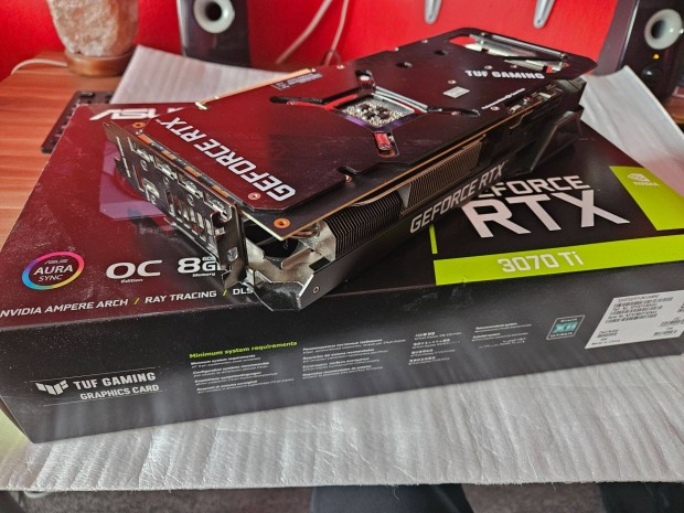 Asus Tuf Gaming Geforce Rtx 3070 Ti OC 8GB Gddr6X 256bit
