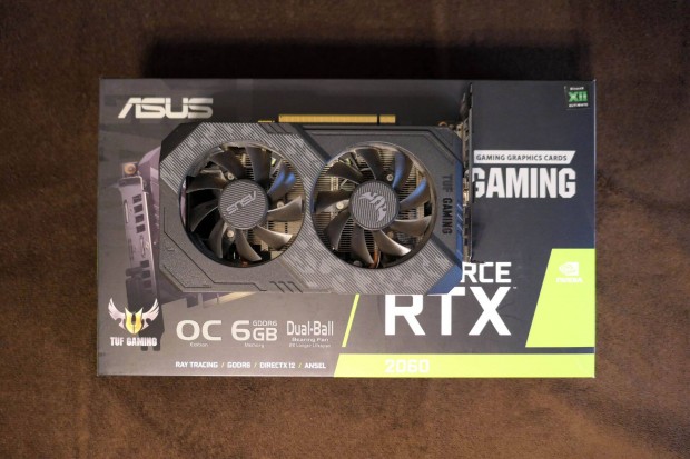 Asus Tuf Gaming Nvidia Geforce Rtx 2060 OC 6GB videokrtya