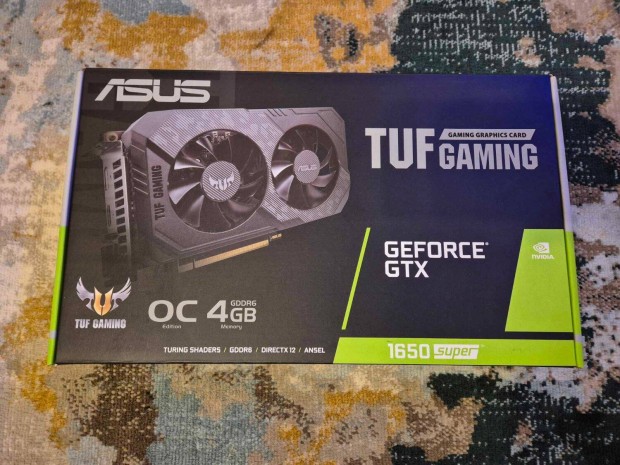 Asus Tuf Gtx 1650-S OC 4GB Videkrtya