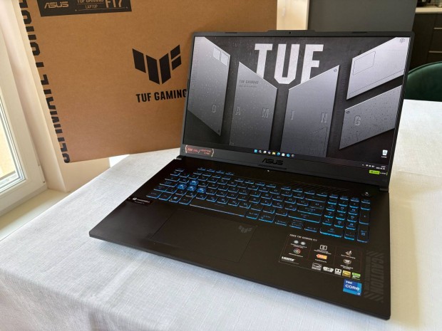 Asus Tuf gamer laptop - 8GB Rtx 4060 + 16GB DDR5 + i7-13620H -3év gar